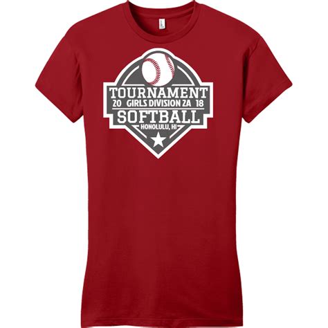 Softball T Shirt Design Template